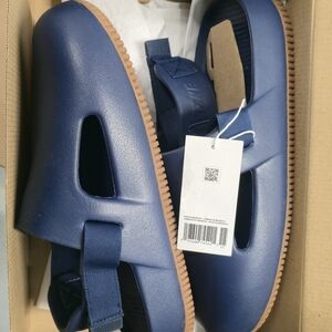 Mens Nike CALM Blue CROCS New